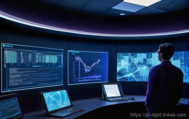 디지털 정체성 관리의 체계적 접근 - **Prompt 1: The Digital Fortress of Identity**
    A person, appearing to be in their late teens or ...