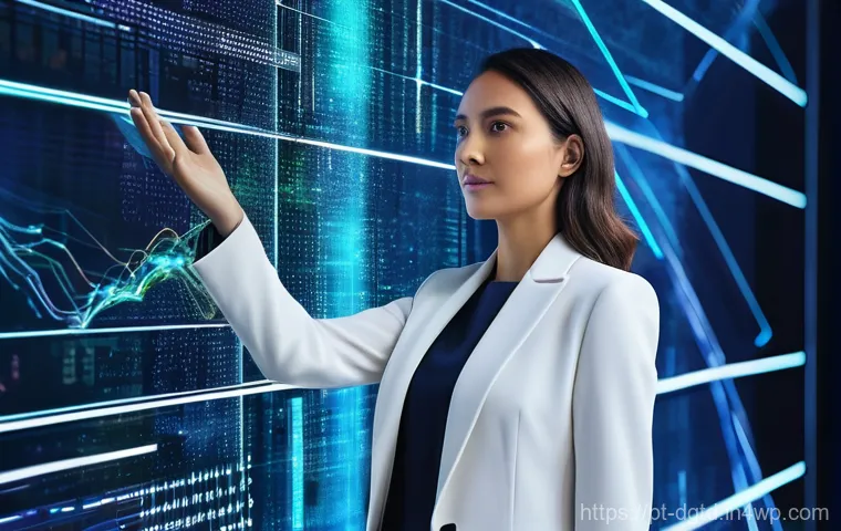 디지털 정체성 관리의 성과 측정 - **Prompt: Genuine Digital Community Engagement**
    "A vibrant and diverse group of five individual...