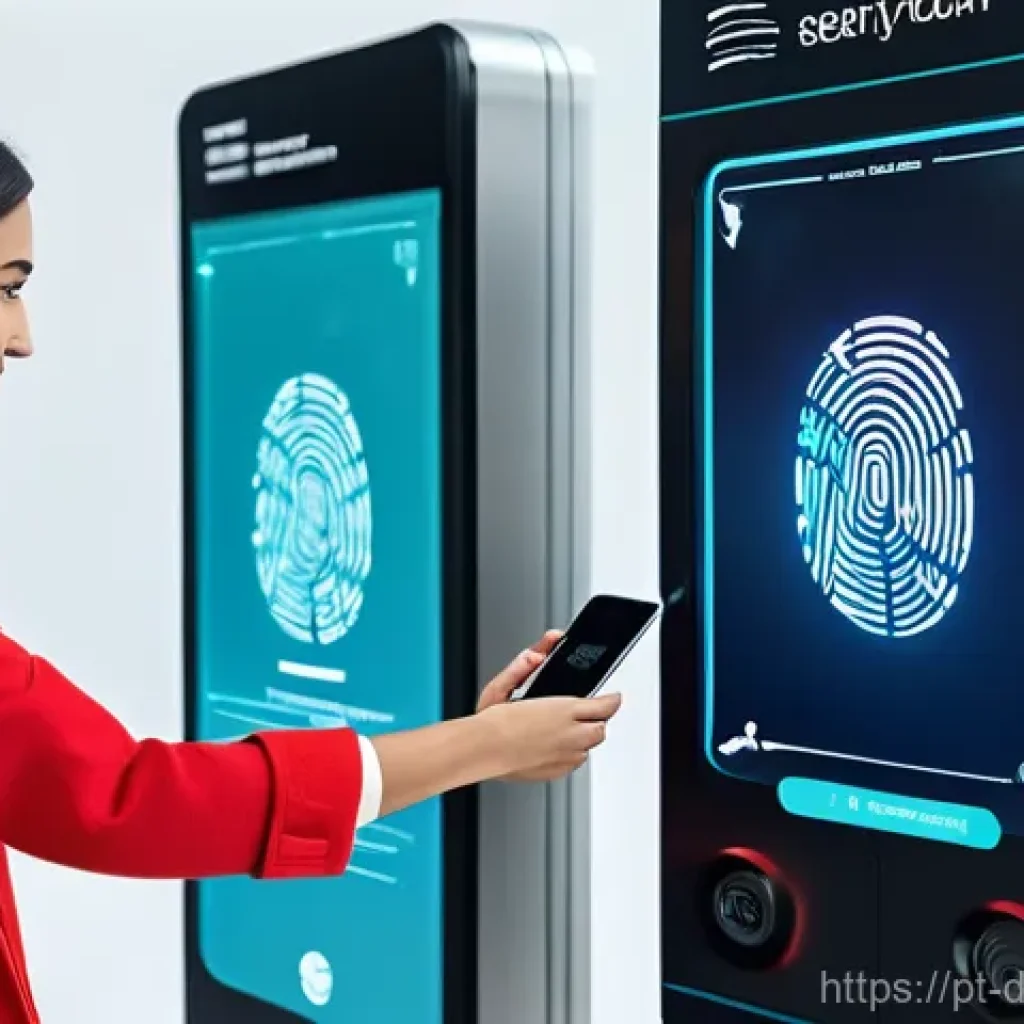 디지털 정체성 관리 트렌드 2024 - **Biometric Authentication for Seamless Security:**
A vibrant, diverse group of individuals (age...